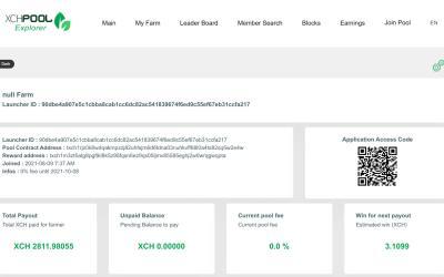 XCHPool Chia Explorer Updated Features